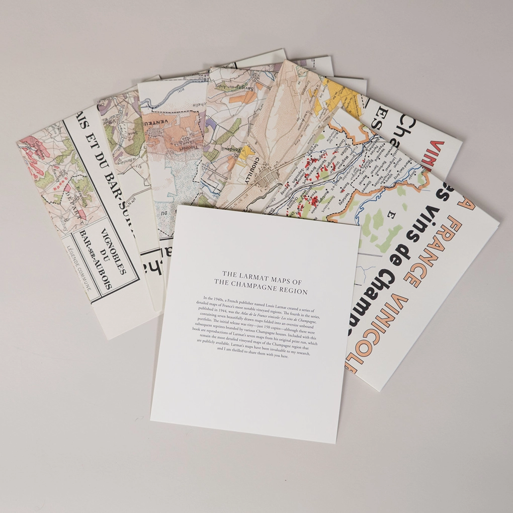 The included vintage maps.